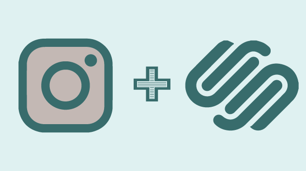 How to create an instagram landing page for square space