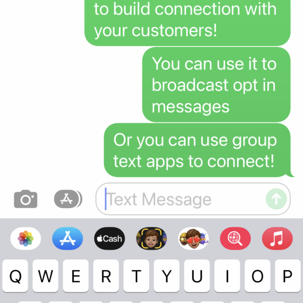 Using text apps for local businesses