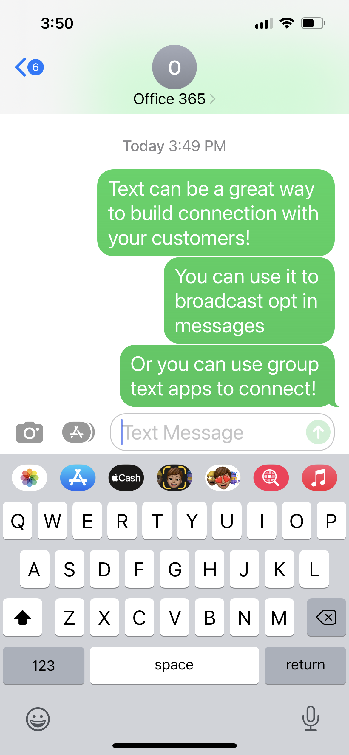 Using text apps for local businesses